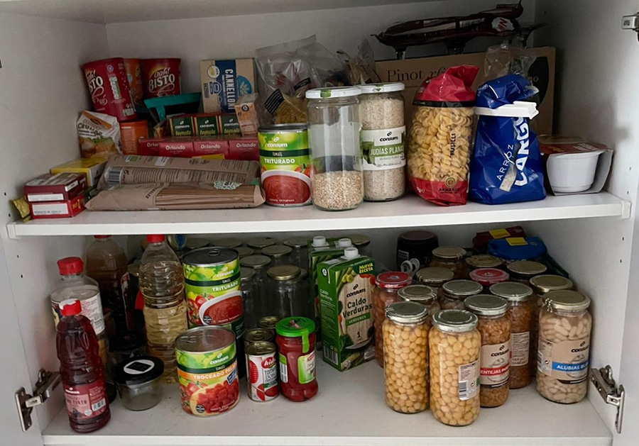 Organizing your cupboard is useful