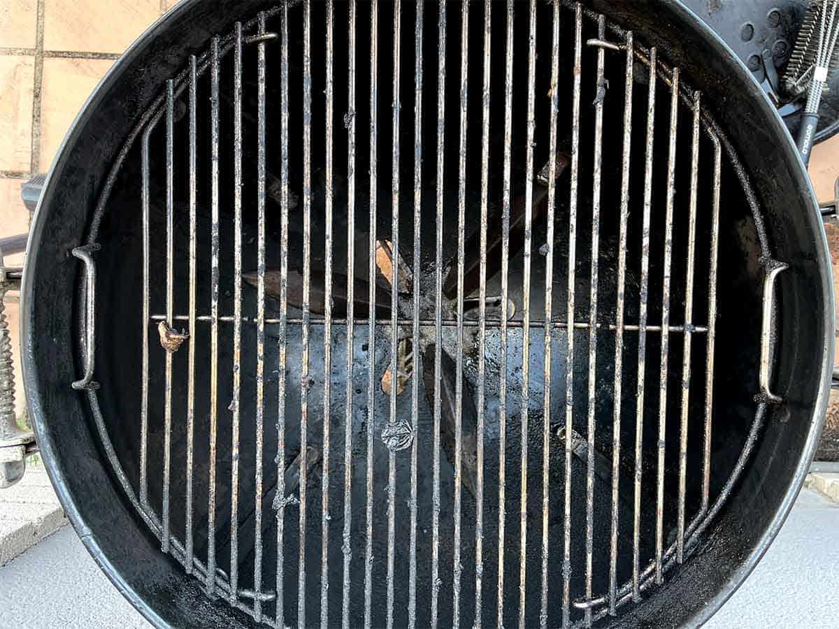 A very dirty barbecue