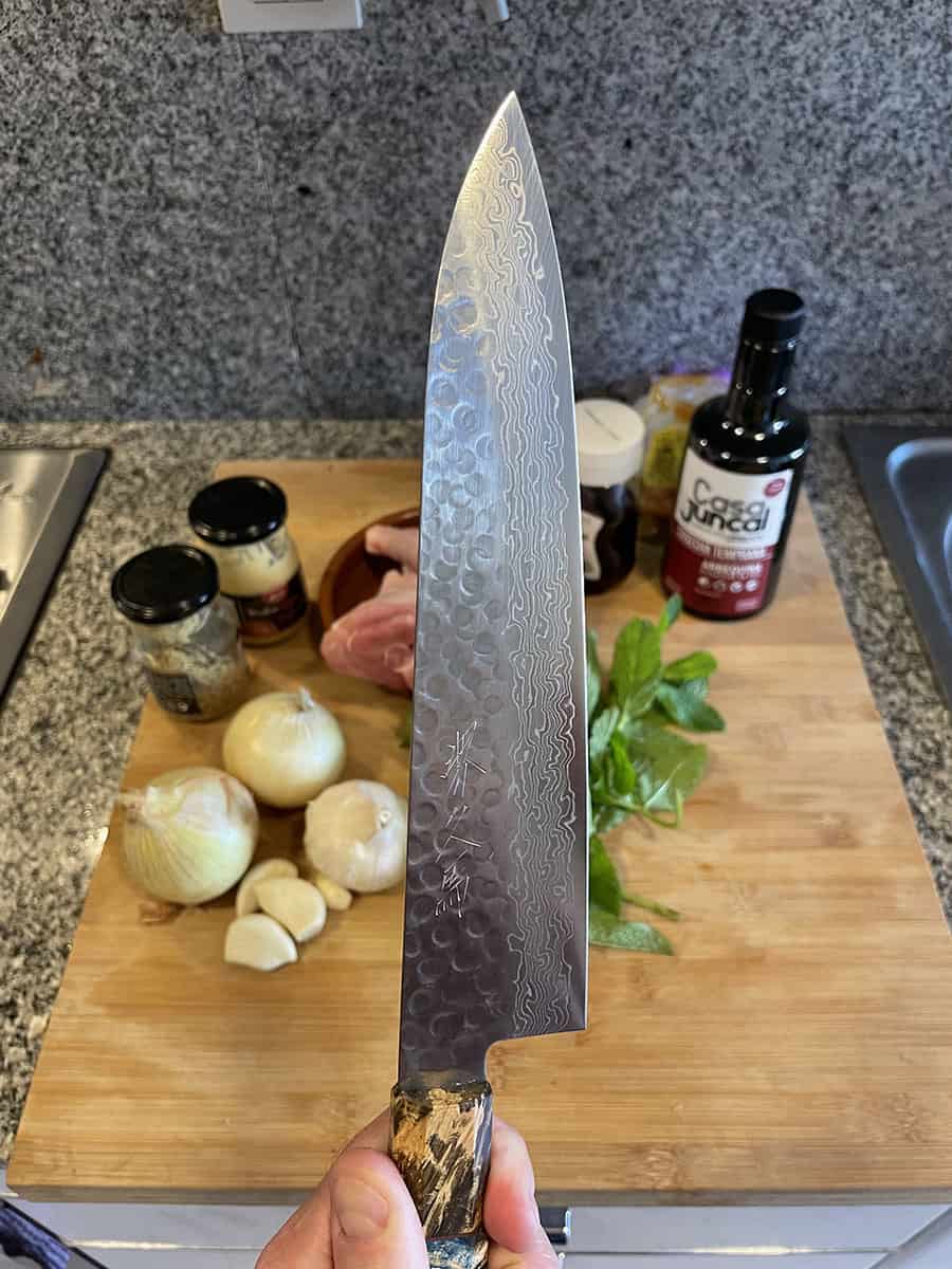 Sakai Kyuba Japanese Chefs Knife Review Helpful Chef