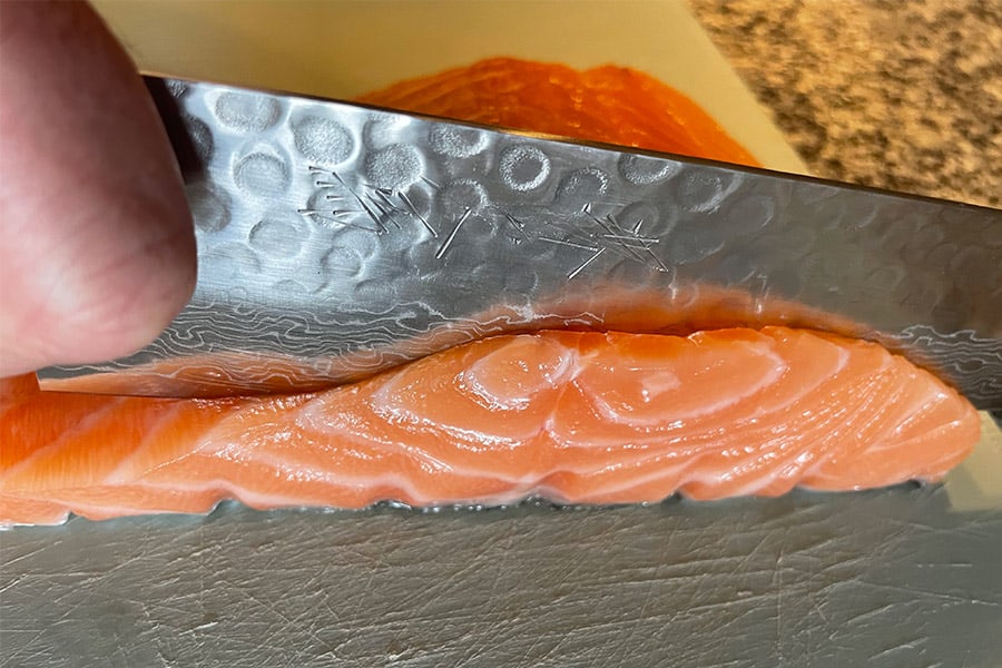 Japanese chef knife sushi